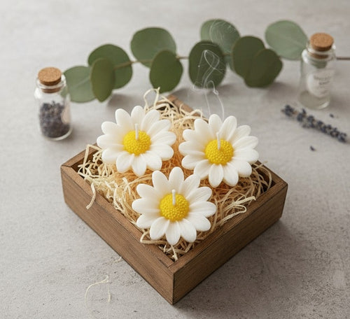 Daisy Candles